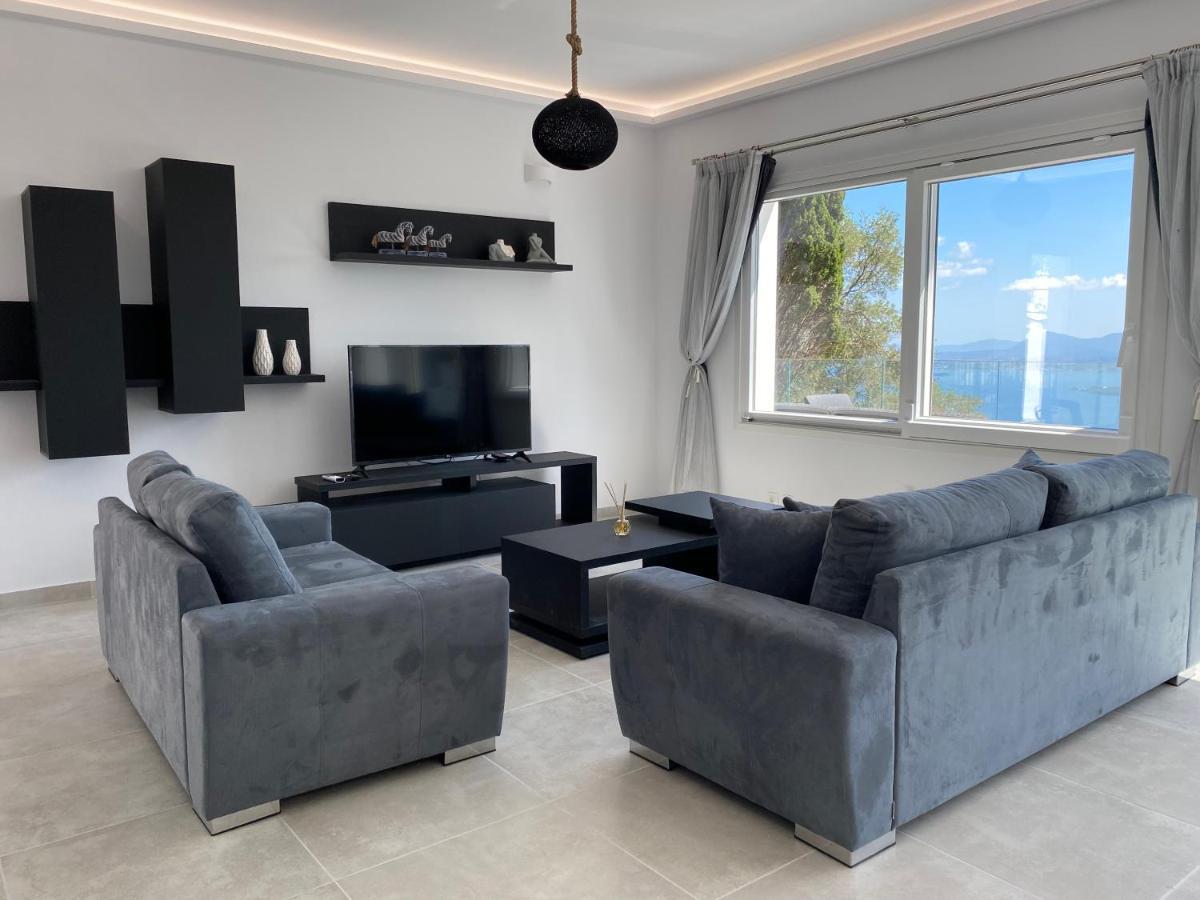 Rizaria Sea View House Villa Spartylas Exteriör bild