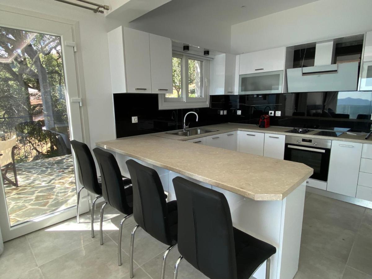 Rizaria Sea View House Villa Spartylas Exteriör bild