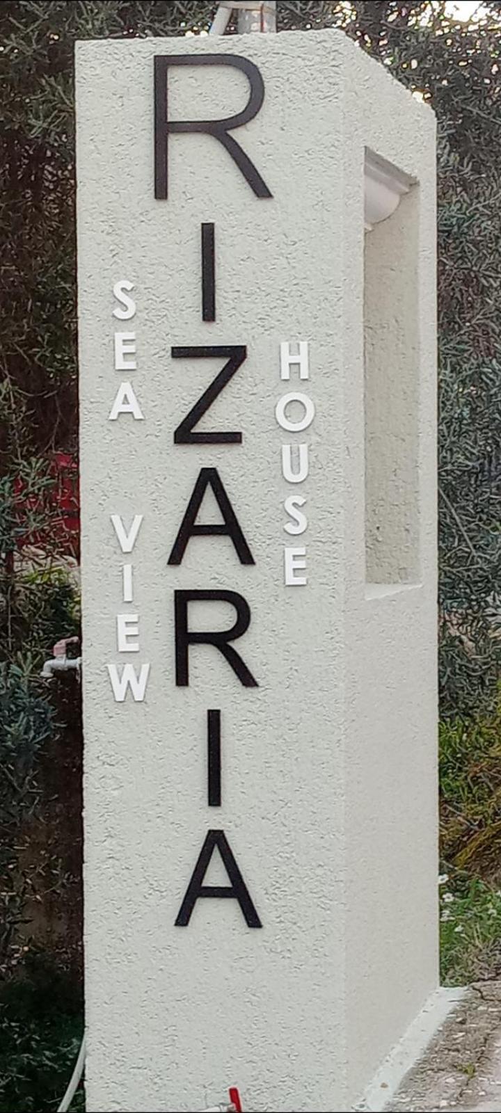 Rizaria Sea View House Villa Spartylas Exteriör bild
