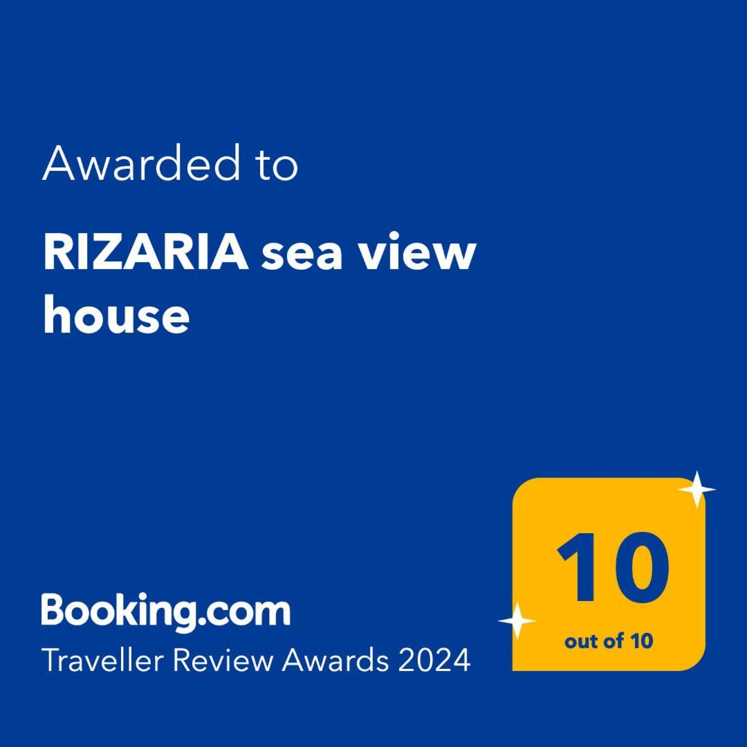 Rizaria Sea View House Villa Spartylas Exteriör bild